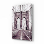 Brooklyn Köprüsü Cam Tablo