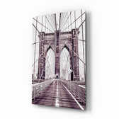 Brooklyn Köprüsü Cam Tablo