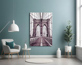 Brooklyn Köprüsü Cam Tablo