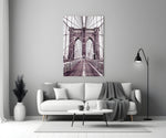 Brooklyn Köprüsü Cam Tablo