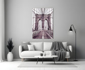 Brooklyn Köprüsü Cam Tablo