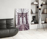 Brooklyn Köprüsü Cam Tablo