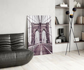 Brooklyn Köprüsü Cam Tablo