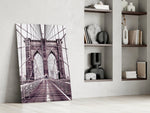 Brooklyn Köprüsü Cam Tablo