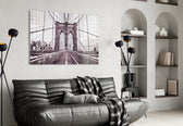 Brooklyn Köprüsü Cam Tablo