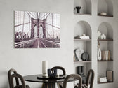 Brooklyn Köprüsü Cam Tablo