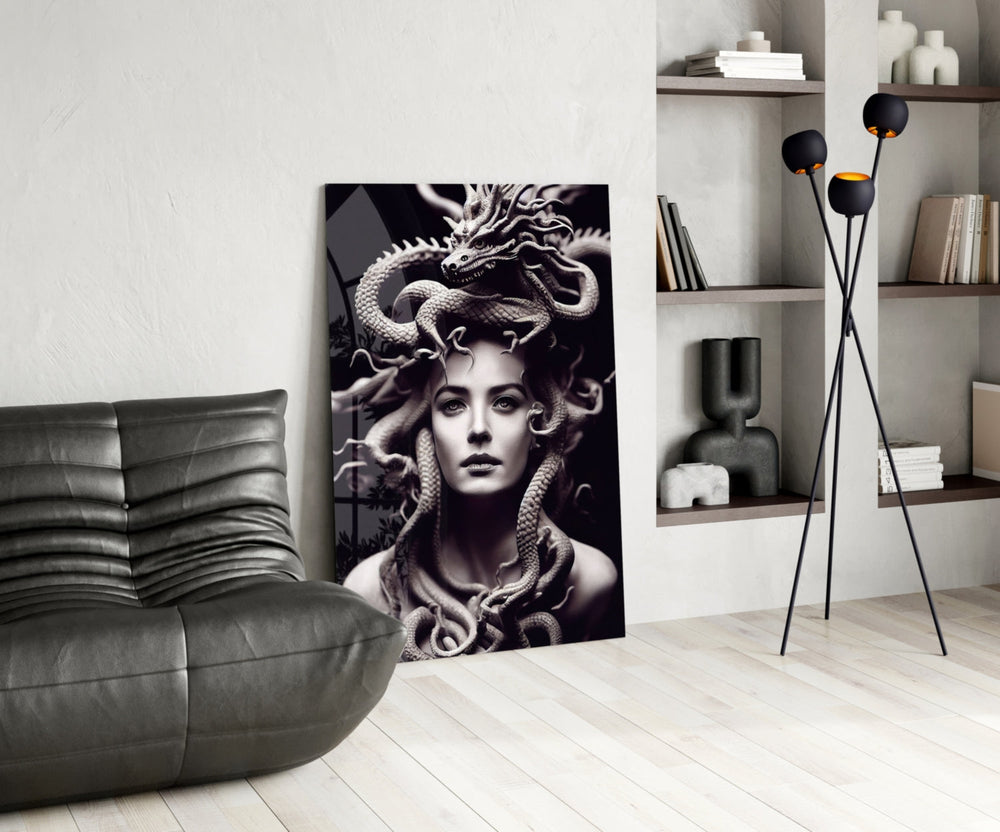 Medusa Cam Tablo || Tasarımcı Koleksiyonu