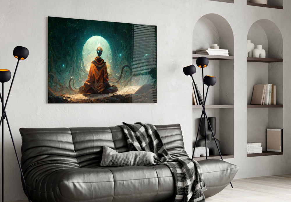 Meditasyon Cam Tablo || Tasarımcı Koleksiyonu