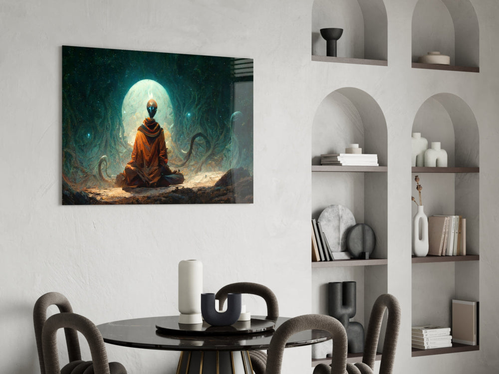 Meditasyon Cam Tablo || Tasarımcı Koleksiyonu