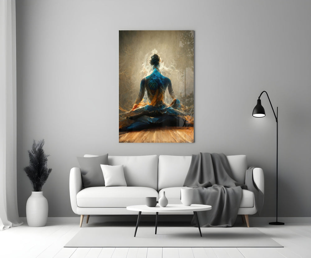 Meditasyon Cam Tablo || Tasarımcı Koleksiyonu