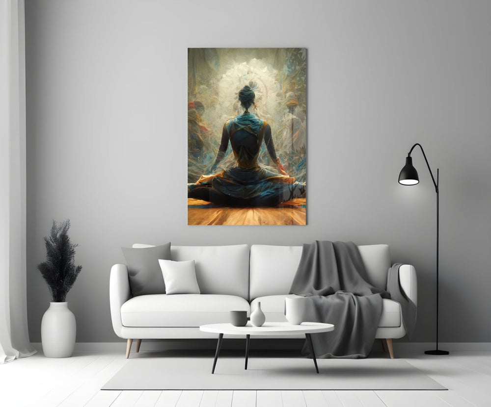 Meditasyon Cam Tablo || Tasarımcı Koleksiyonu