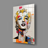 Marilyn Monroe Cam Tablo || Tasarımcı Koleksiyonu