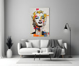Marilyn Monroe Cam Tablo || Tasarımcı Koleksiyonu