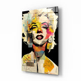 Marilyn Monroe Cam Tablo || Tasarımcı Koleksiyonu