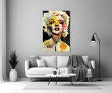 Marilyn Monroe Cam Tablo || Tasarımcı Koleksiyonu