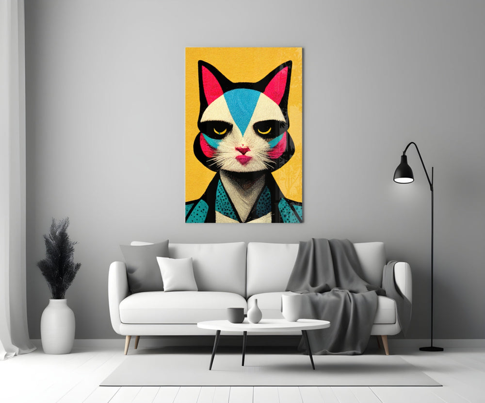 Kedi Cam Tablo || Tasarımcı Koleksiyonu
