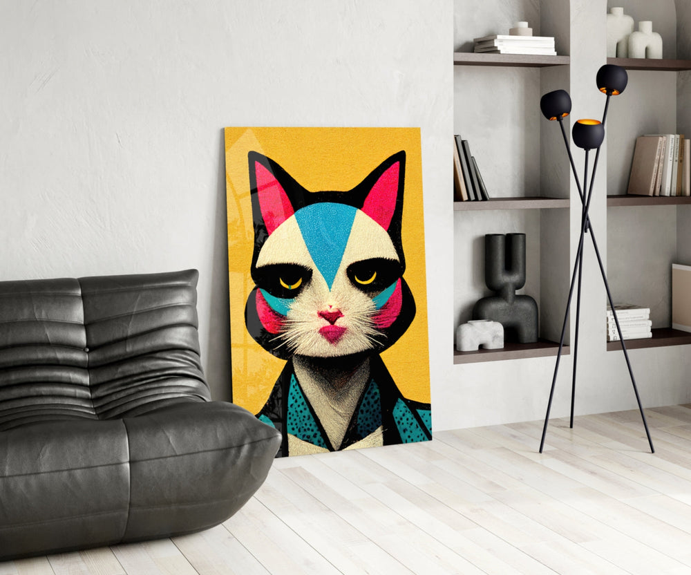 Kedi Cam Tablo || Tasarımcı Koleksiyonu