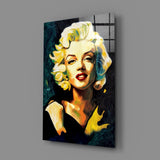 Marilyn Monroe Cam Tablo || Tasarımcı Koleksiyonu