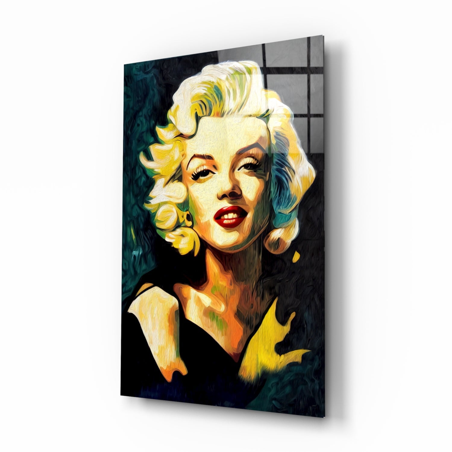 Marilyn Monroe Cam Tablo || Tasarımcı Koleksiyonu