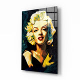 Marilyn Monroe Cam Tablo || Tasarımcı Koleksiyonu