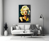 Marilyn Monroe Cam Tablo || Tasarımcı Koleksiyonu
