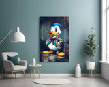 Donald Duck Cam Tablo || Tasarımcı Koleksiyonu