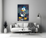 Donald Duck Cam Tablo || Tasarımcı Koleksiyonu