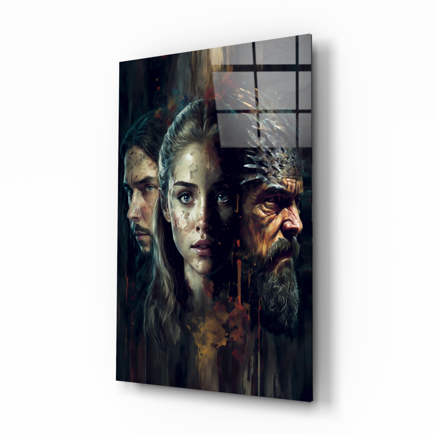 Game of Thrones Cam Tablo || Tasarımcı Koleksiyonu