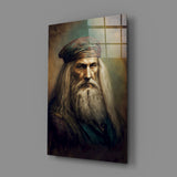 Leonardo da Vinci Cam Tablo || Tasarımcı Koleksiyonu