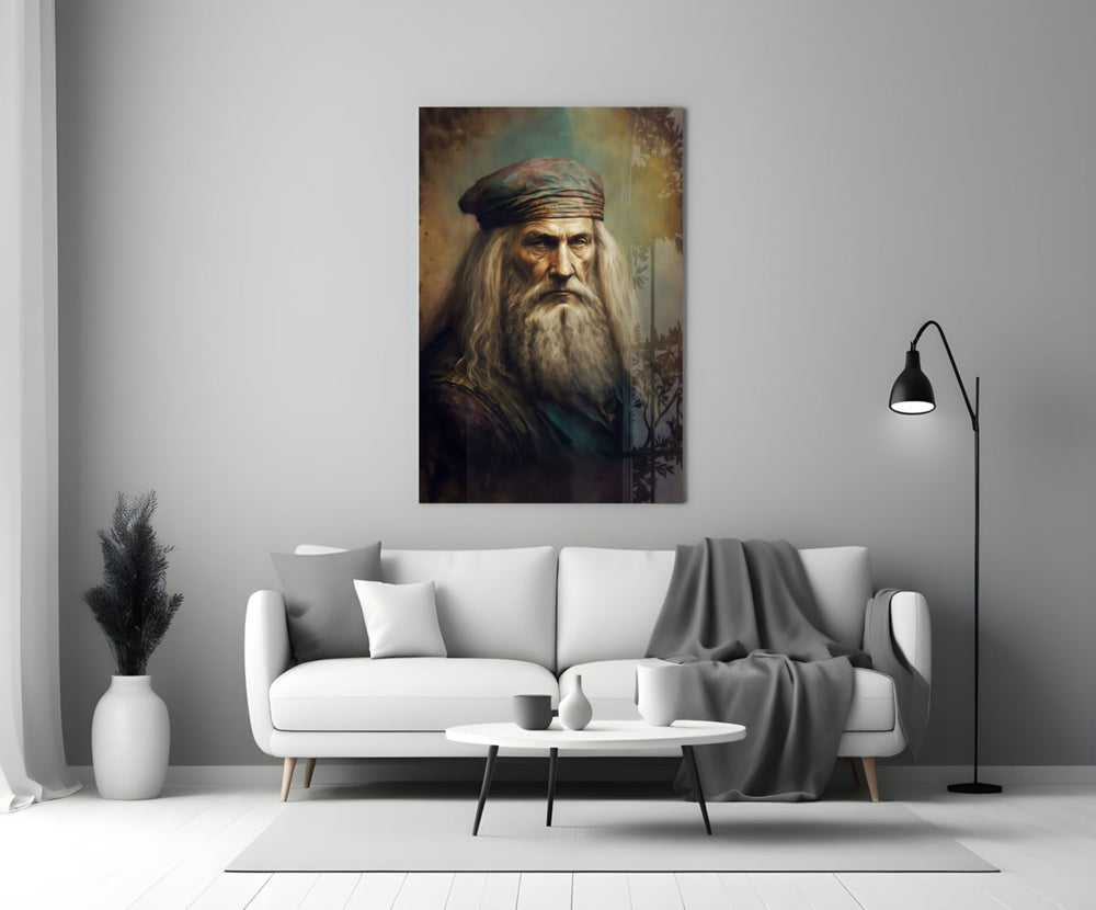 Leonardo da Vinci Cam Tablo || Tasarımcı Koleksiyonu