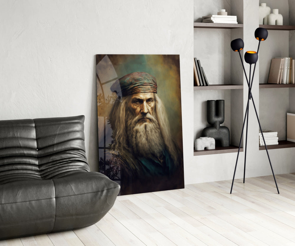 Leonardo da Vinci Cam Tablo || Tasarımcı Koleksiyonu