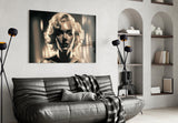 Marilyn Monroe Cam Tablo || Tasarımcı Koleksiyonu