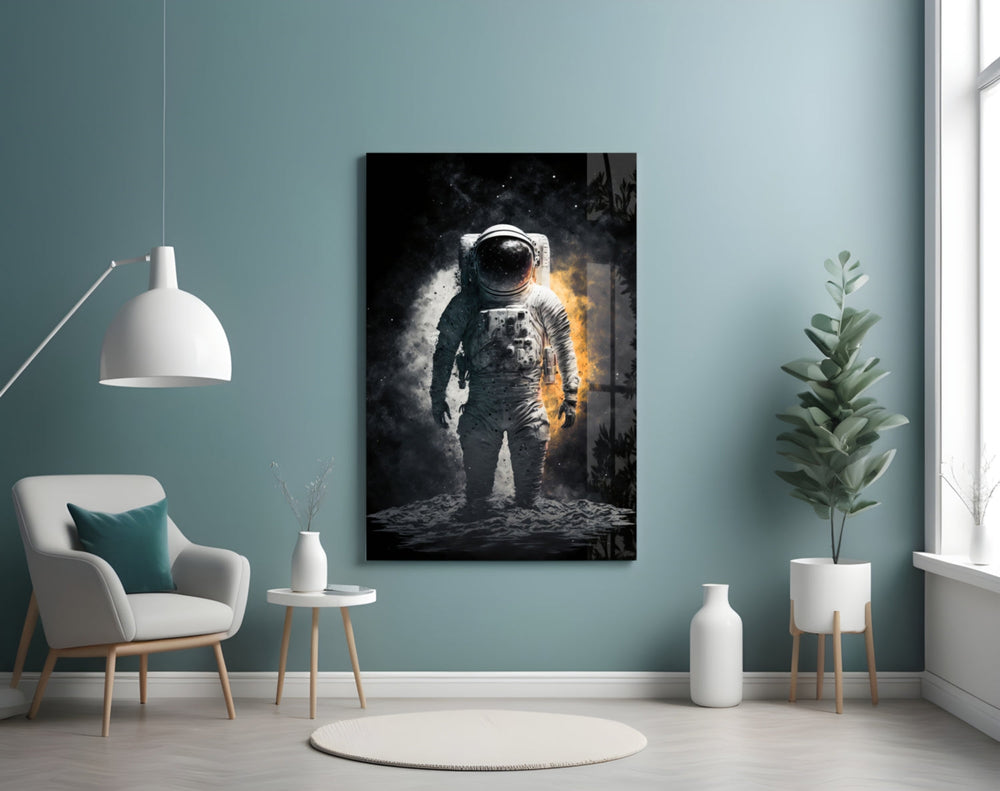 Astronot Cam Tablo || Tasarımcı Koleksiyonu