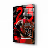 Michael Jordan Cam Tablo || Tasarımcı Koleksiyonu