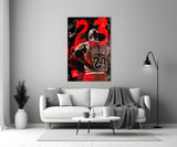 Michael Jordan Cam Tablo || Tasarımcı Koleksiyonu