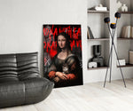 Mona Lisa, Kedi Sever Cam Tablo || Tasarımcı Koleksiyonu