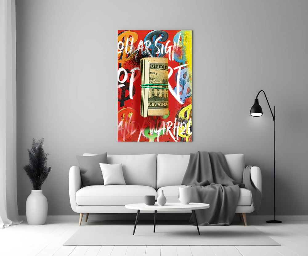 Pop Sanat Efsanesi Cam Tablo || Tasarımcı Koleksiyonu