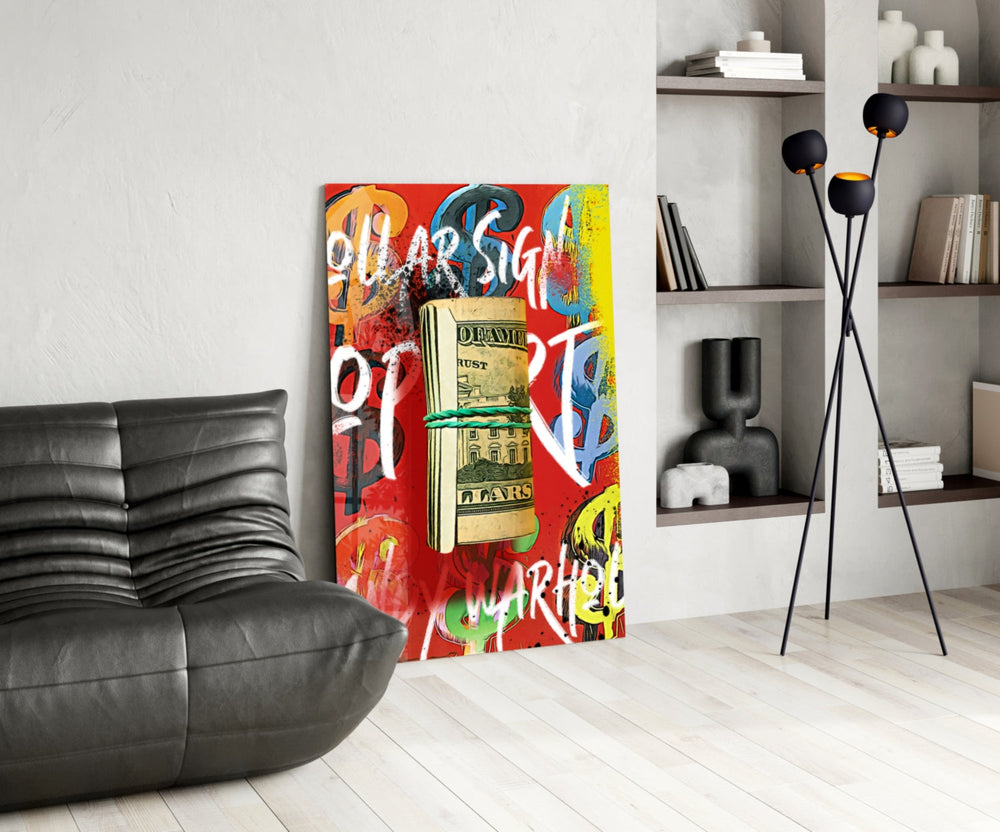 Pop Sanat Efsanesi Cam Tablo || Tasarımcı Koleksiyonu