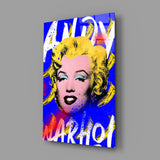 Andy Warhol ve Marilyn Monroe Cam Tablo || Tasarımcı Koleksiyonu