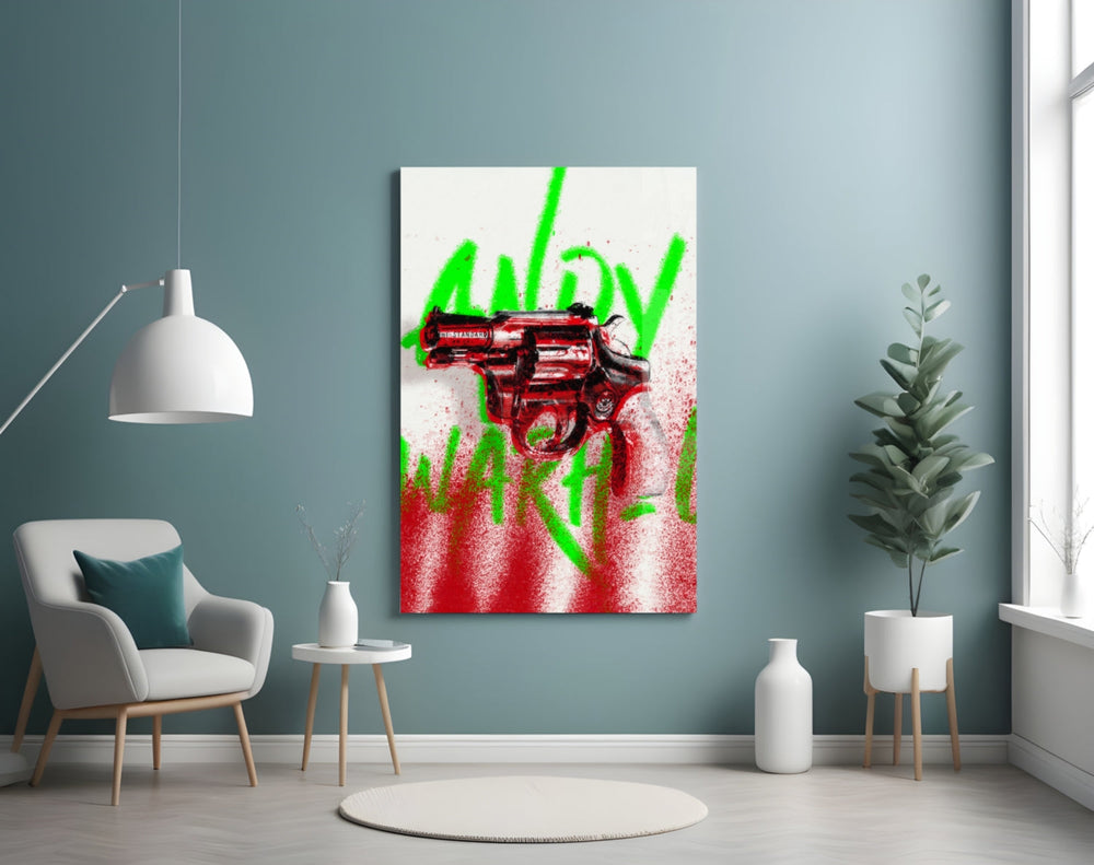 Pop Sanat Efsanesi Cam Tablo || Tasarımcı Koleksiyonu
