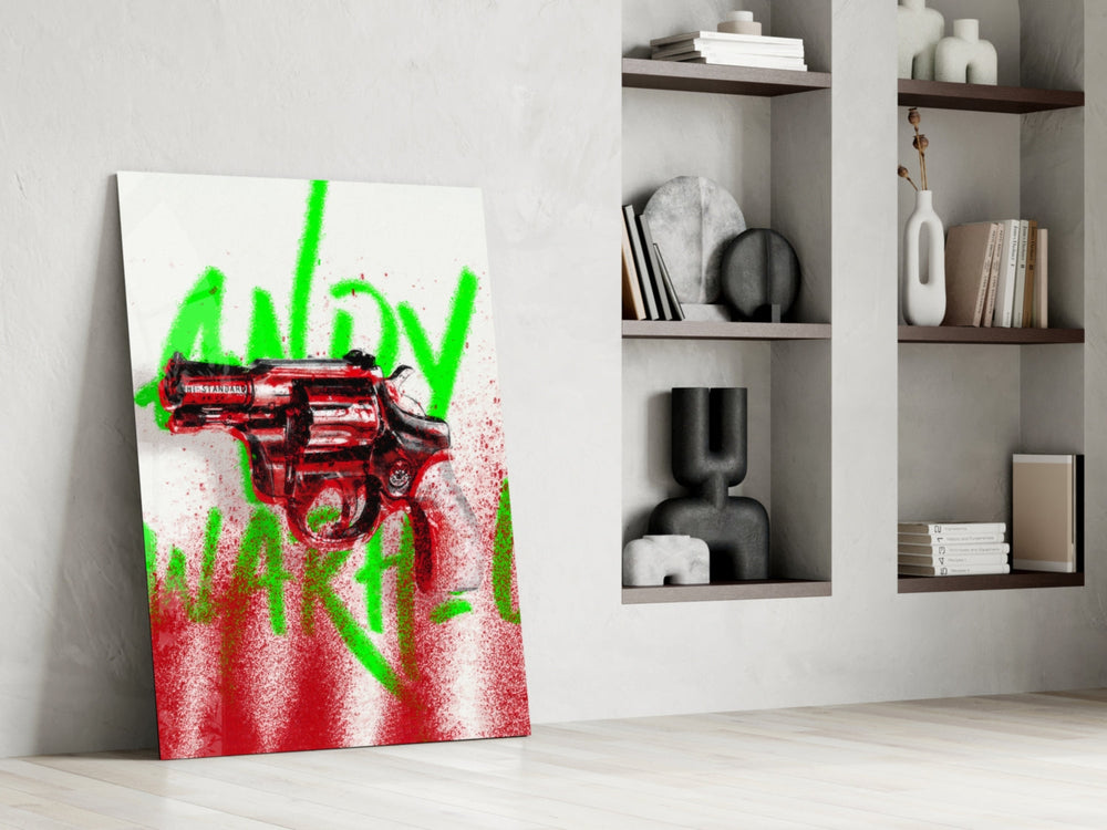 Pop Sanat Efsanesi Cam Tablo || Tasarımcı Koleksiyonu