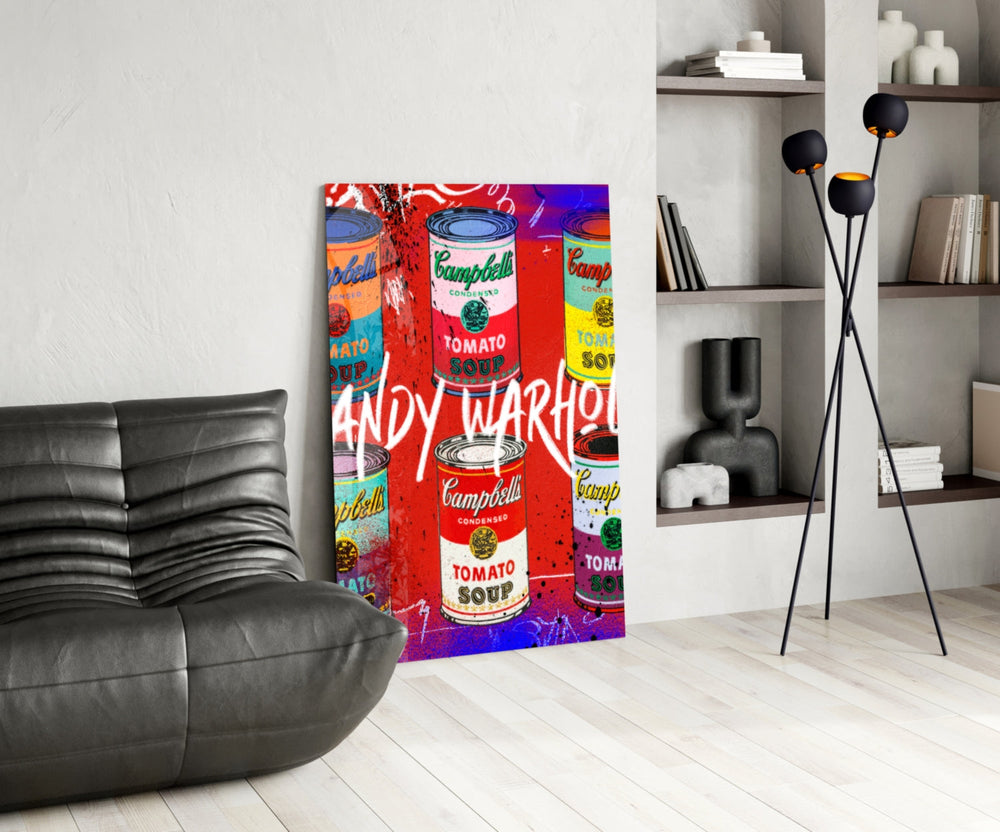 Pop Sanat Efsanesi Cam Tablo || Tasarımcı Koleksiyonu