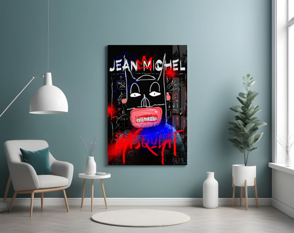 Sokak Sanatının Kralı Cam Tablo || Tasarımcı Koleksiyonu