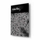 Keith Haring'in tarzı Cam Tablo || Tasarımcı Koleksiyonu