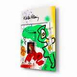 Keith Haring'in tarzı Cam Tablo || Tasarımcı Koleksiyonu