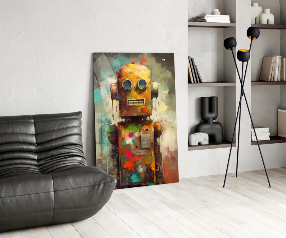 Robocute Cam Tablo || Tasarımcı Koleksiyonu