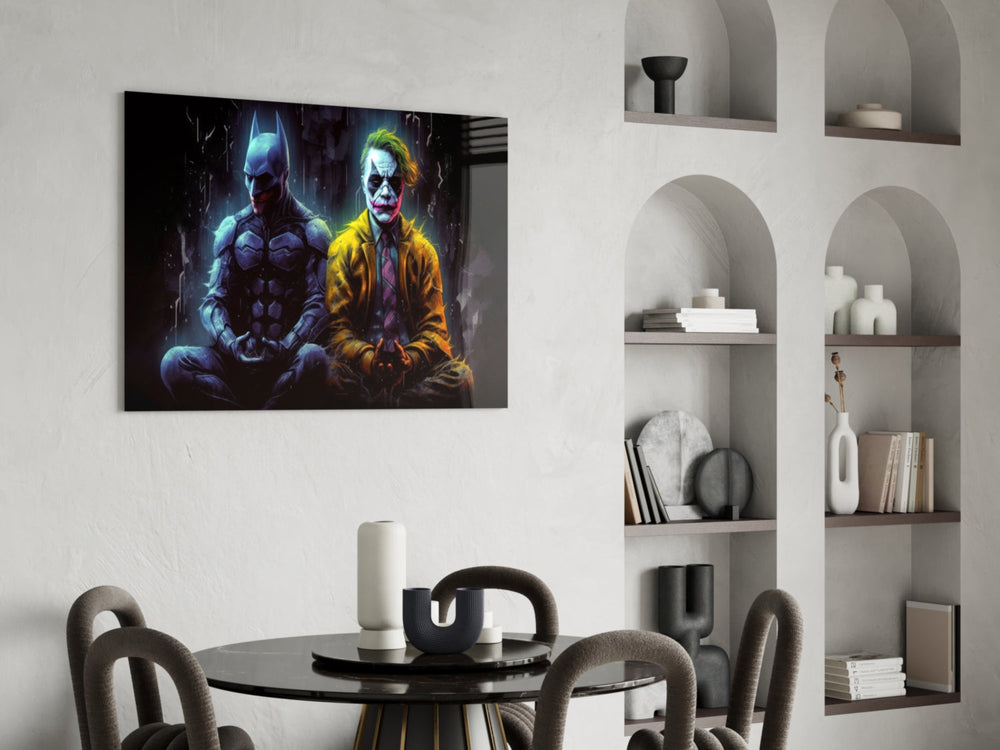 Gölge ve Kaos Barışıyor Cam Tablo || Tasarımcı Koleksiyonu