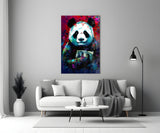 Kitapsever Panda Cam Tablo || Tasarımcı Koleksiyonu