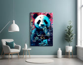 Zengin Panda Cam Tablo || Tasarımcı Koleksiyonu