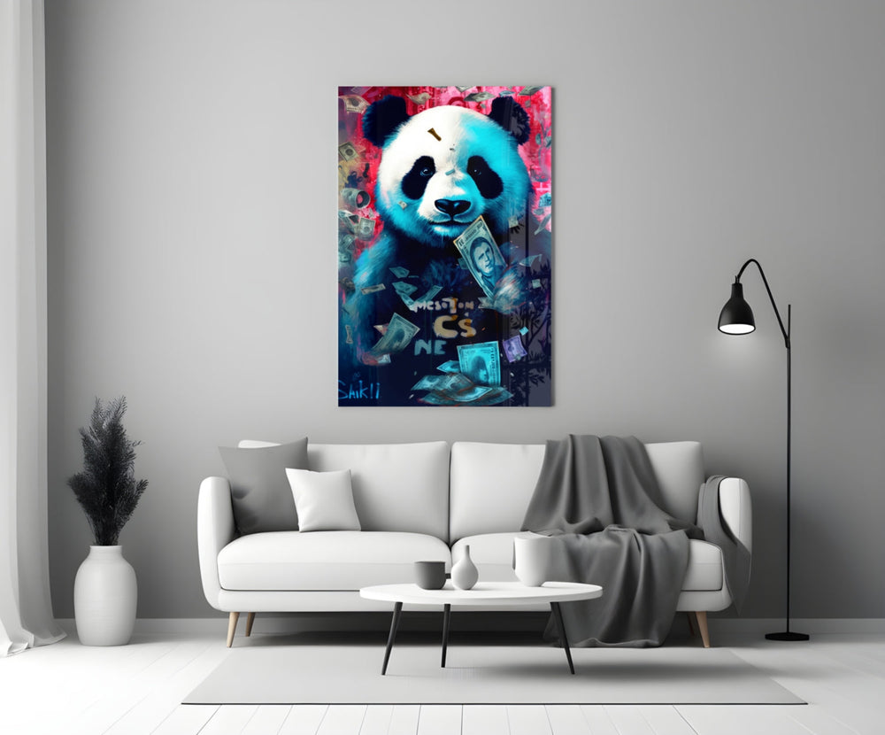Zengin Panda Cam Tablo || Tasarımcı Koleksiyonu